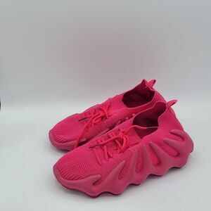Kids Octopus Sneakers Casual Lace Up Knit Breathable Size 4